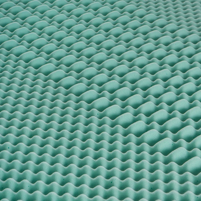 Topper Memory Foam Aloe Vera 5 Zone con Rivestimento Sfoderabile Made in Italy Il Gruppone