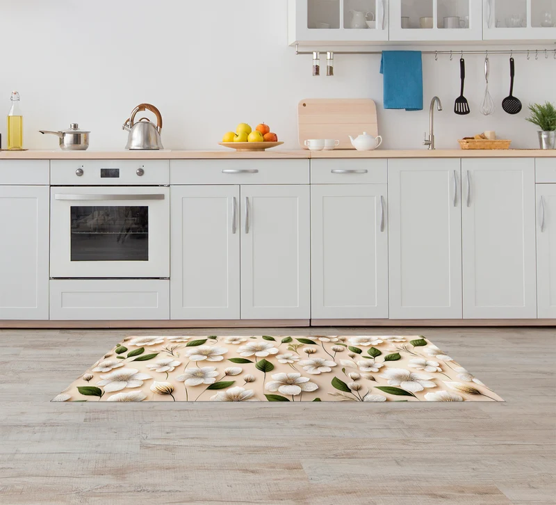 Tappeto Cucina Antiscivolo Made in Italy Passatoia Antimacchia Bouquet Il Gruppone