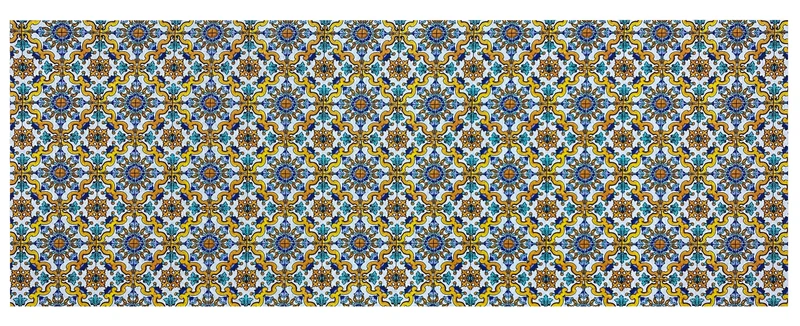 Tappeto Cucina Antiscivolo Made in Italy Passatoia Antimacchia Azulejos Il Gruppone