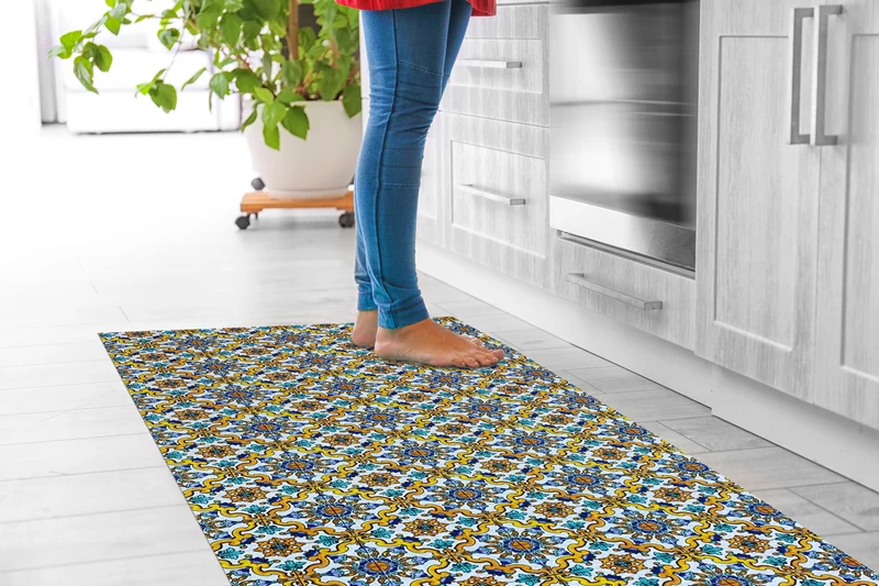 Tappeto Cucina Antiscivolo Made in Italy Passatoia Antimacchia Azulejos Il Gruppone