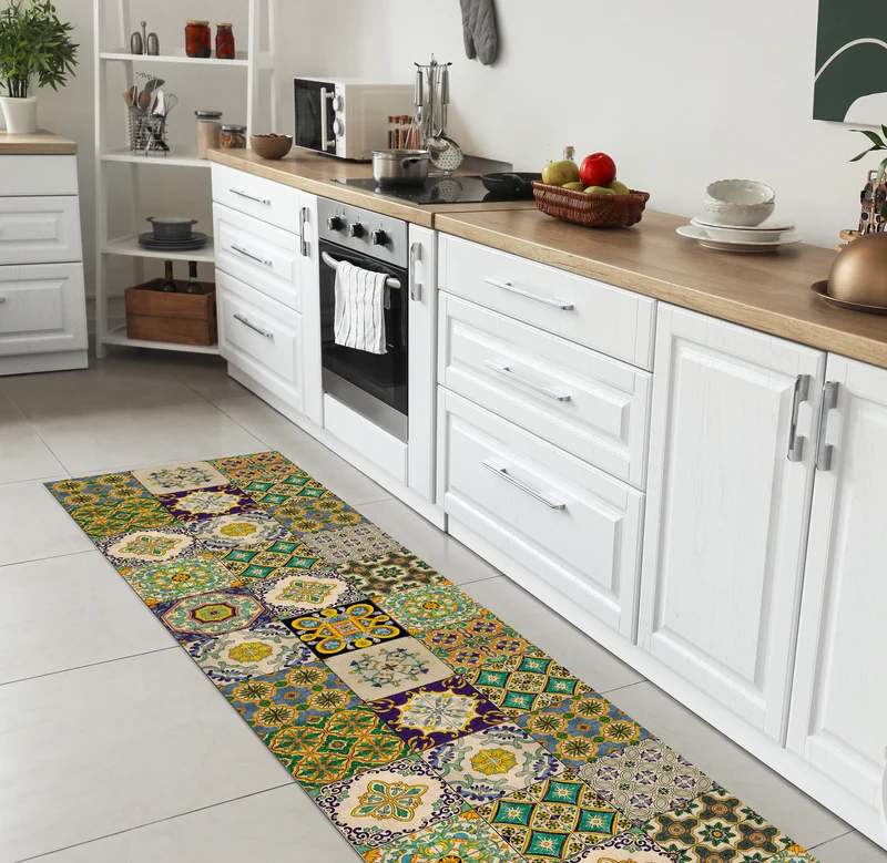 Tappeto Cucina Antiscivolo Made in Italy Passatoia Antimacchia 419 Il Gruppone