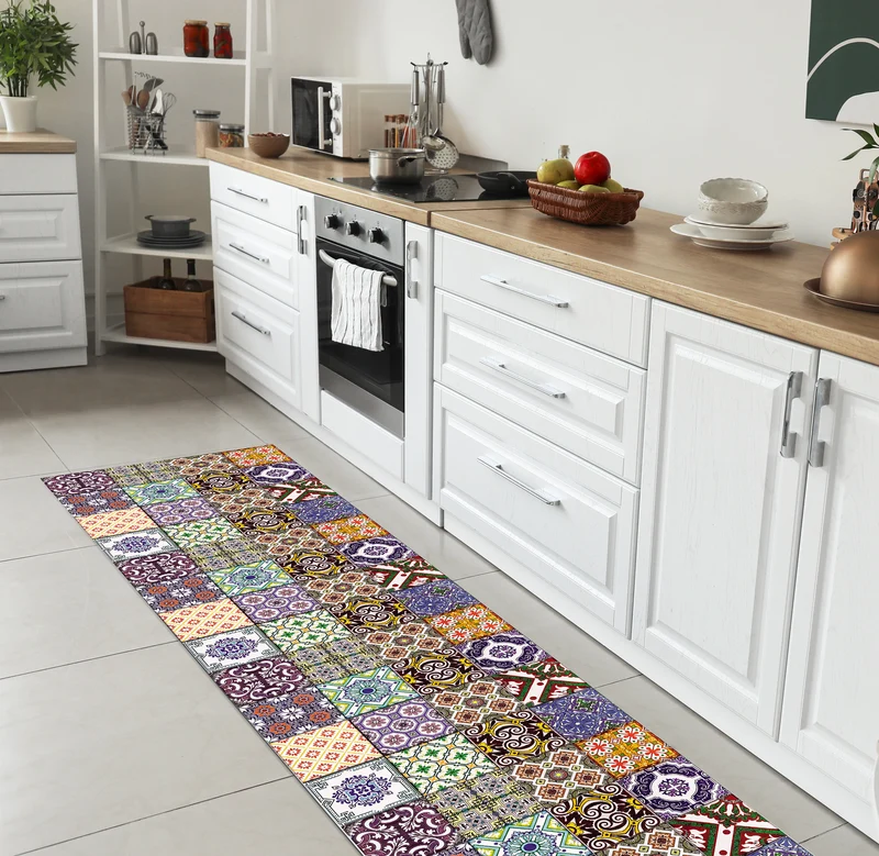 Tappeto Cucina Antiscivolo Made in Italy Passatoia Antimacchia 418 Il Gruppone