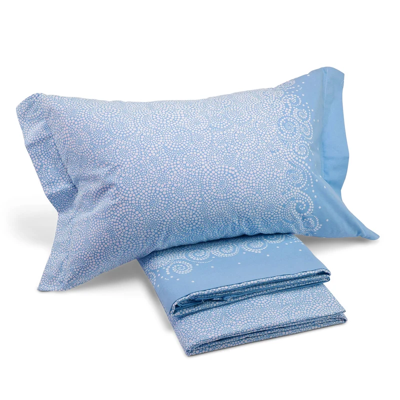 Completo Lenzuola in Flanella Losanna Caleffi Moderno