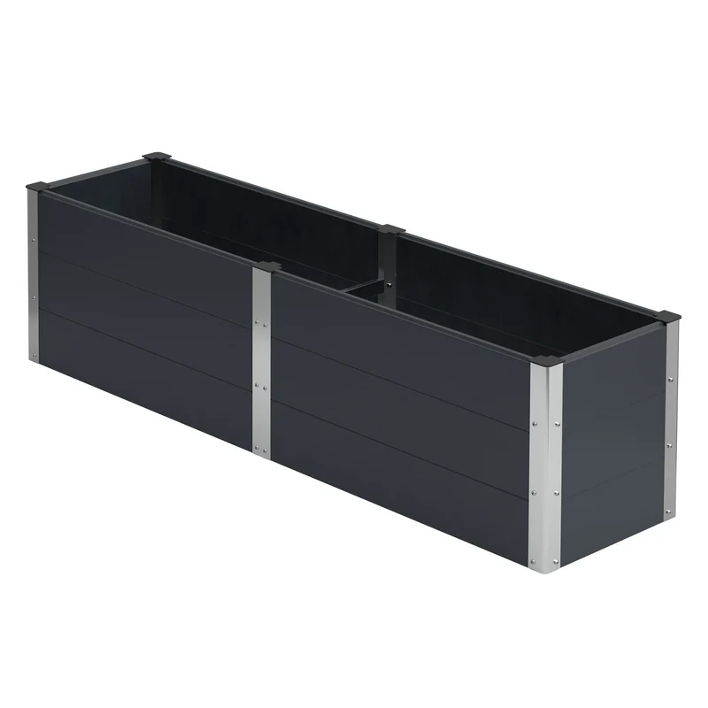 Hochbeet Athrazit aus WPC ML-Design