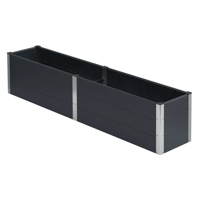 Hochbeet Athrazit aus WPC ML-Design