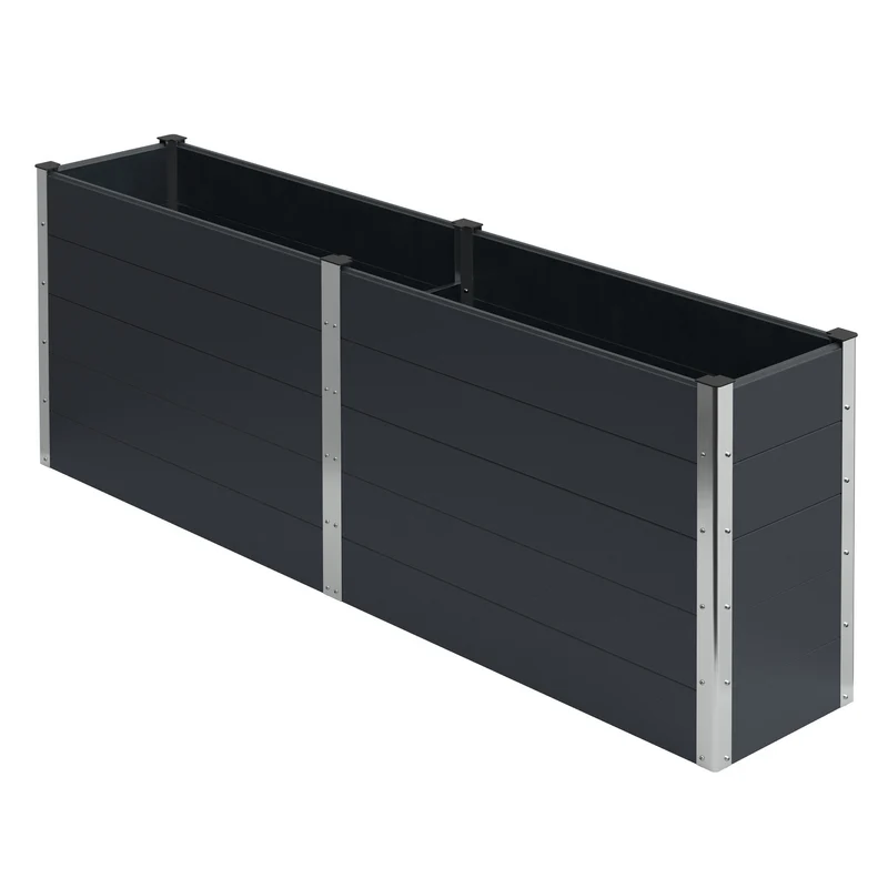 Hochbeet Athrazit aus WPC ML-Design