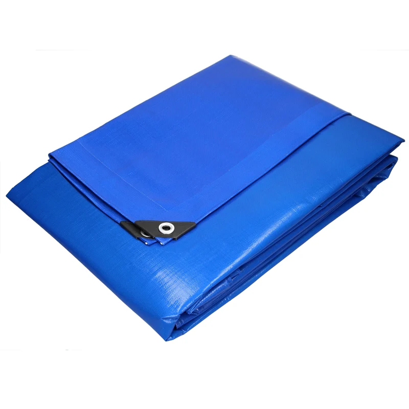 Abdeckplane Gewebeplane Blau 260g/m²