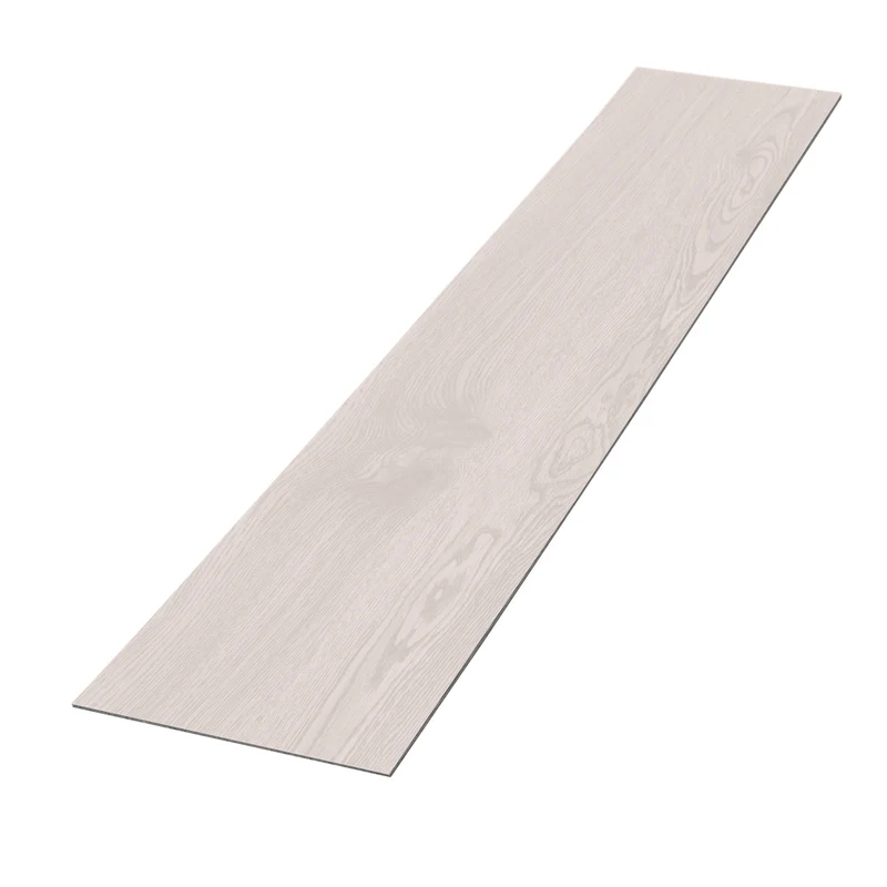 4x Deluxe PVC Klebevinylboden für 2,23 m² Weiß Eiche 2 mm dick ML-Design