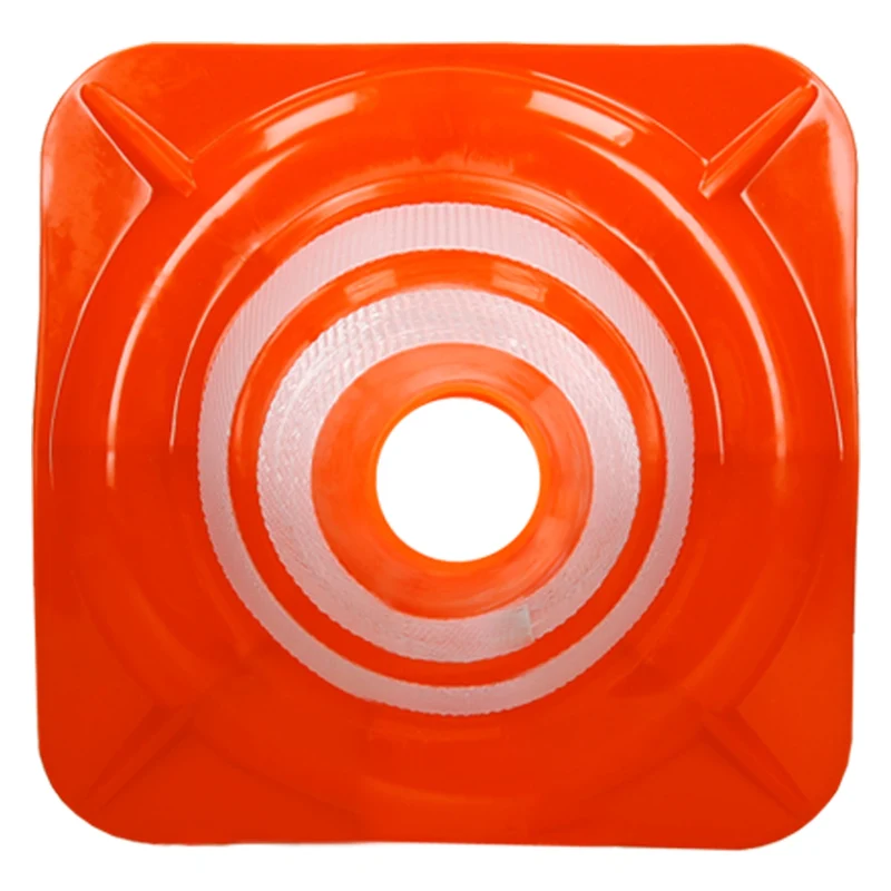 Verkehrskegel Set Pylone Warnkegel Verkehrshütchen 47 cm Orange/Weiß