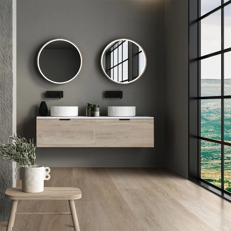 ML-DESIGN | Vinylboden Klick Klicksystem 122 x 18 cm x 4,2 mm PVC Holzoptik Bodenbelag