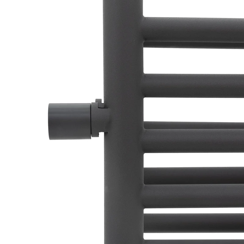 Elektrischer Badheizkörper mit Heizstab 900W 500x1600 mm Anthrazit ML-Design