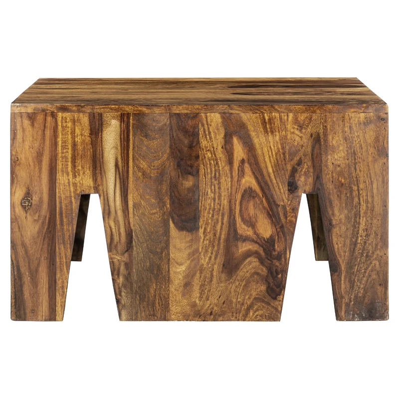 Couchtisch 3er Set Natur aus massives Sheeshamholz WOMO-Design