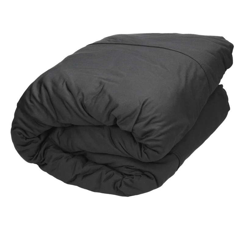 Autoabdeckung Indoor Größe M 431x165x119 cm Grau aus Stretch Satin