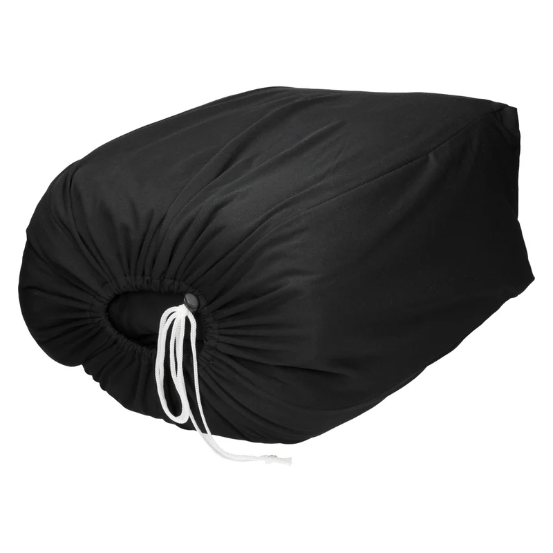 Autoabdeckung Indoor für Kombis und Vans 533x178x119 cm Schwarz aus Stretch Satin