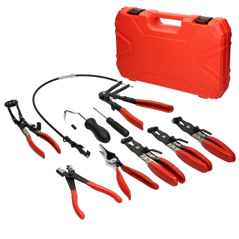 Schlauchklemmen Zangen Set mit Koffer