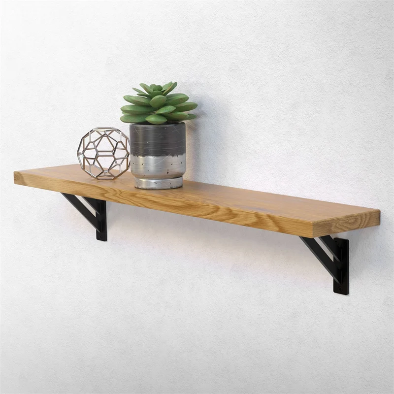 ML-Design | Wandkonsole 2er Set aus Aluminium Regalhalterung Wandhalterung für Regalbrett