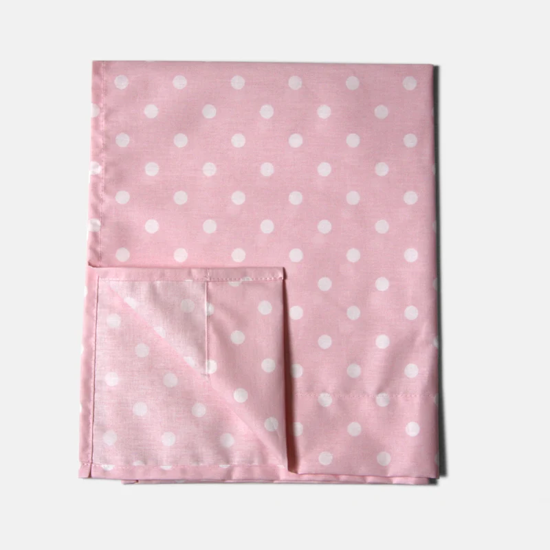 Lenzuolo Rosa Pois Bianchi