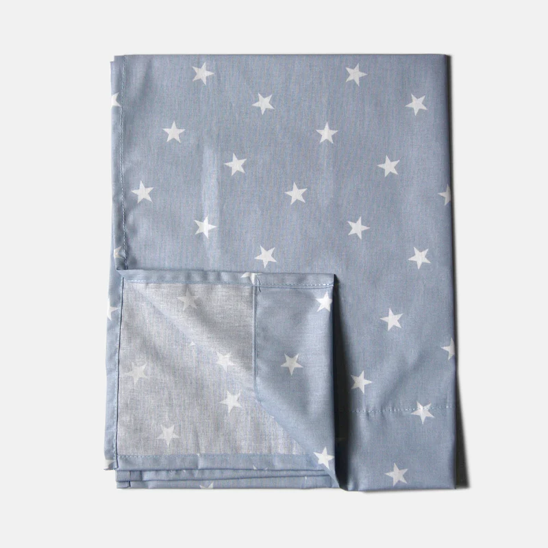 Lenzuolo Azzurro Stelle Bianche