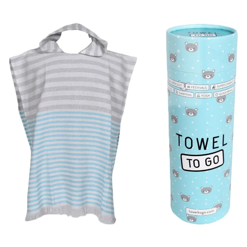 Poncho in Puro Cotone Towel to Go - Playa