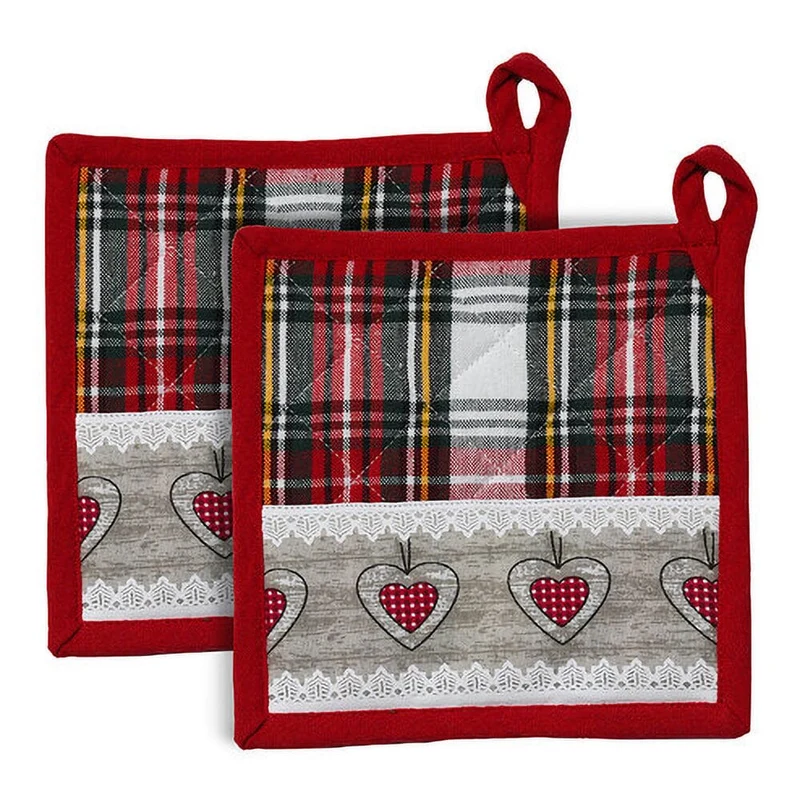 Set 2 Presine in Puro Cotone - Glasgow