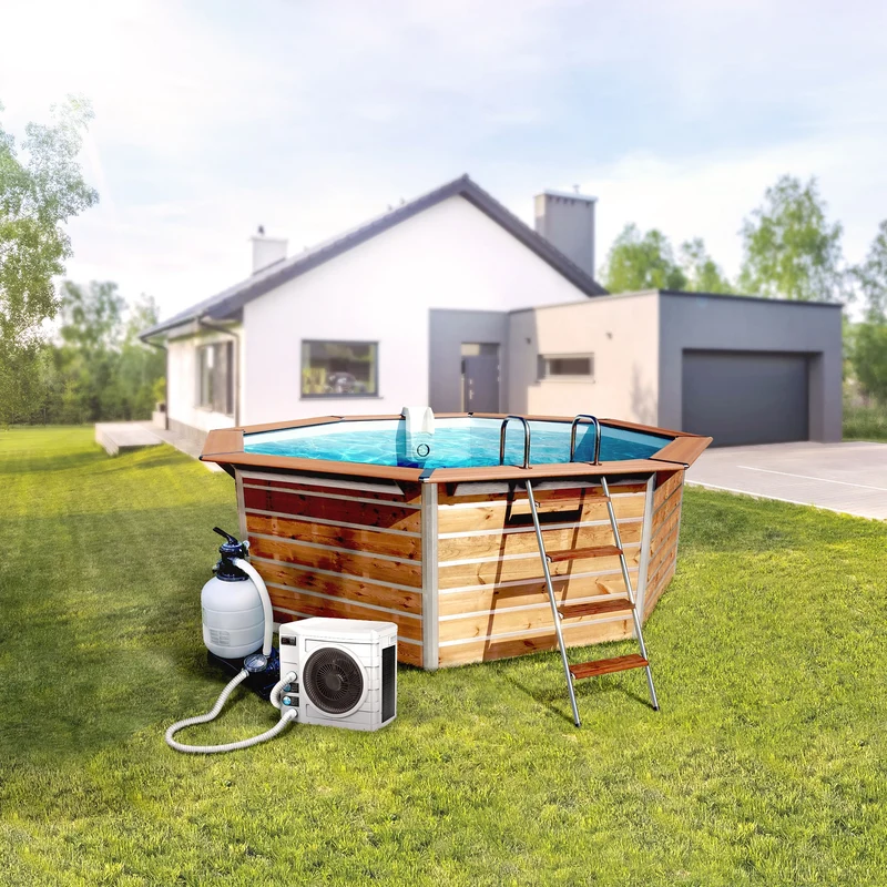 Wärmepumpe für Pools & Schwimmbecken 760W ML-Design