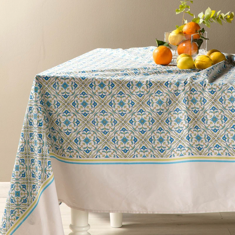 Telo arredo Copridivano Grandecor in Cotone Folk Caleffi Moderno