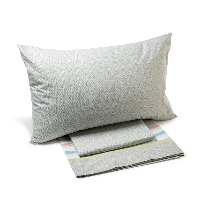 Completo Lenzuola in Cotone Oregon Caleffi Geometrico