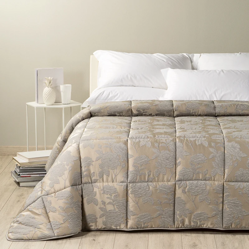 Trapunta vicky Floreale in Raso Jacquard 300 gr/mq