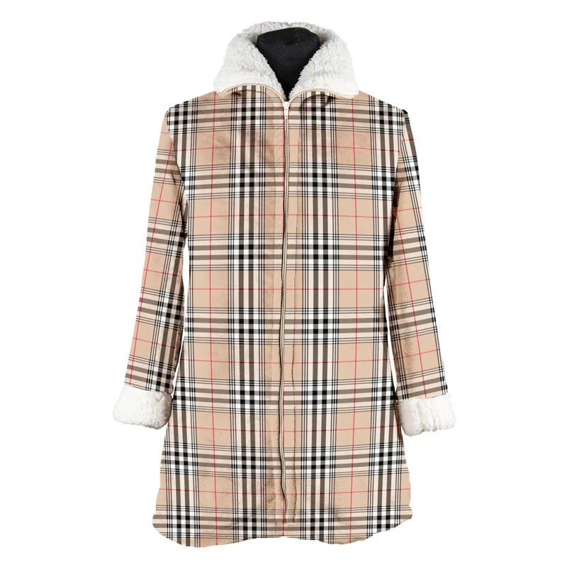 Vestaglia in Micropile Fantasia Tartan - Boston