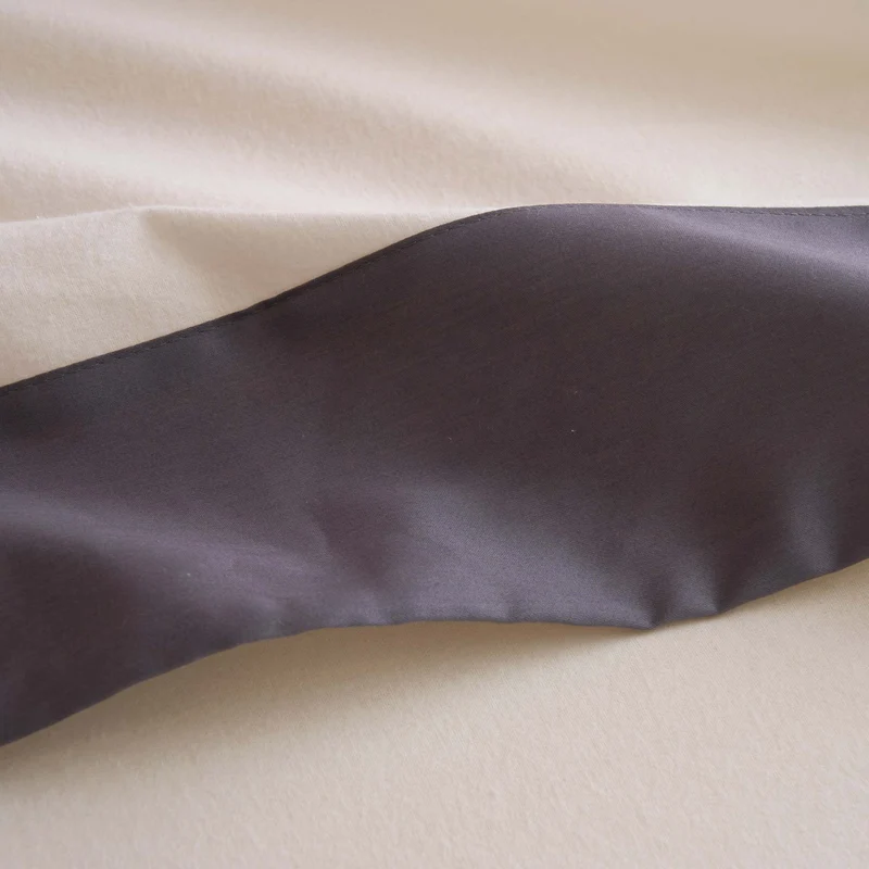 Completo Lenzuola in Flanella di Cotone con Bordo in Raso - Diamante