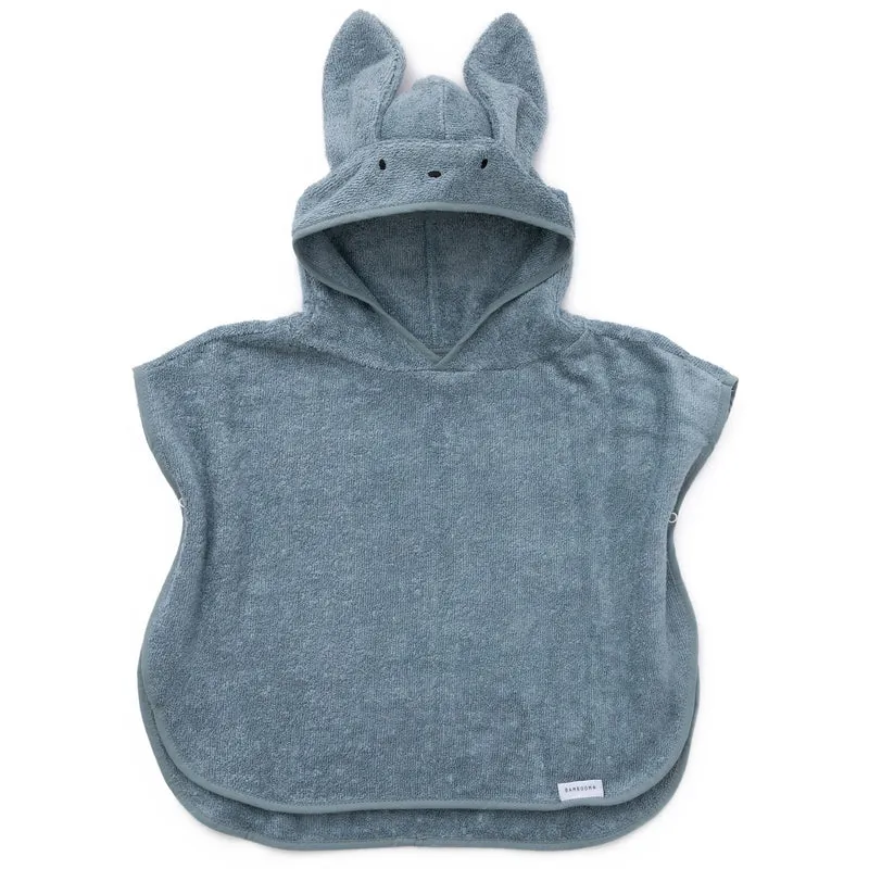 Poncho da Bagno Bambino in Spugna di Bambù Organico - Terry
