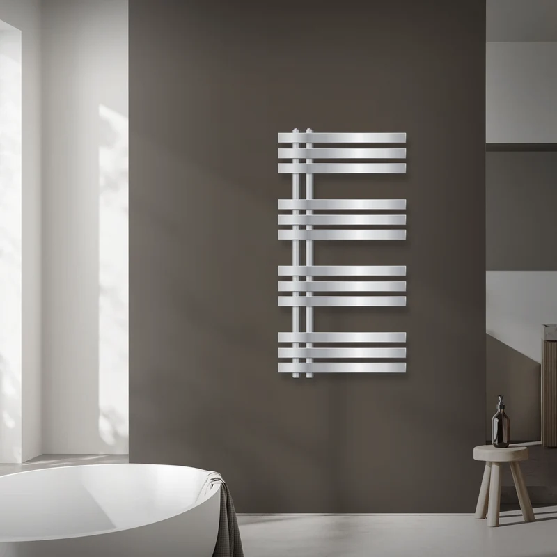 Elektrischer Designheizkörper mit Heizstab 600W 500x1000 mm Chrome