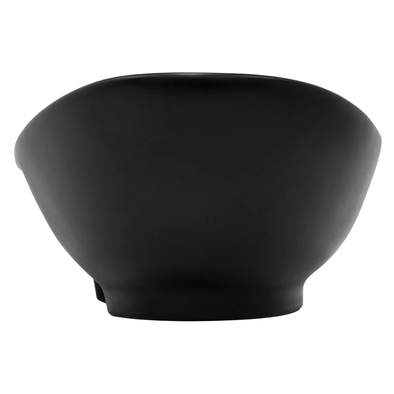 Waschbecken inkl. Ablaufgarnitur Silber mit Überlauf 59x39,5x20,5 cm Schwarz matt aus Keramik LuxeBath