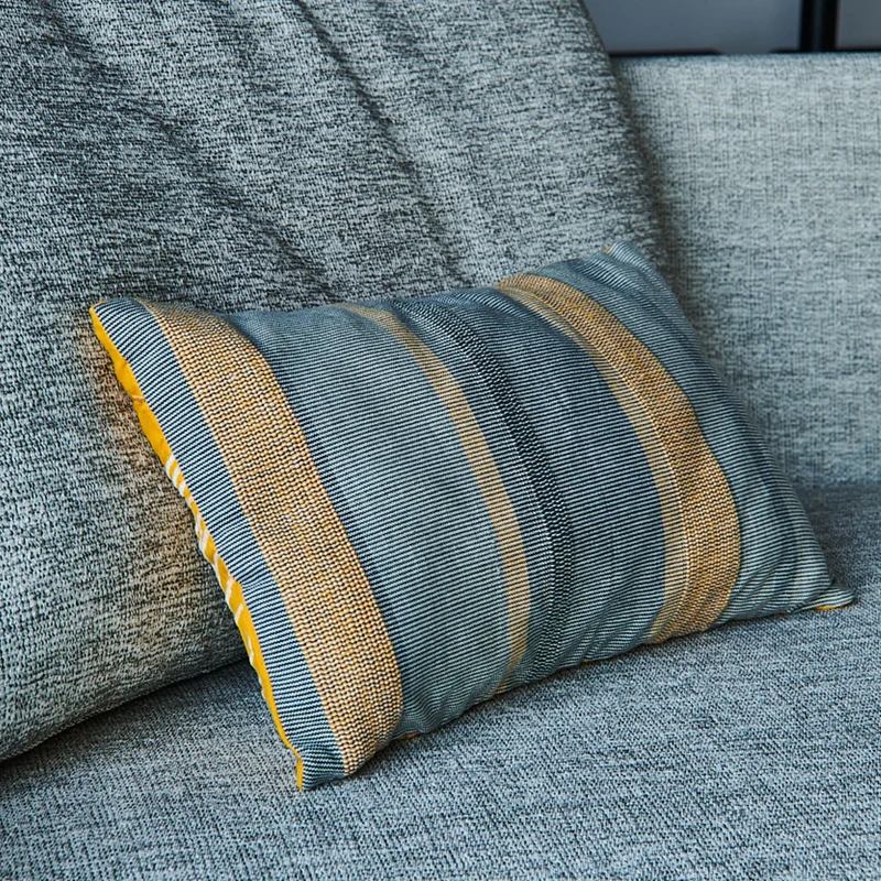 Federa cuscino Double righe cotone