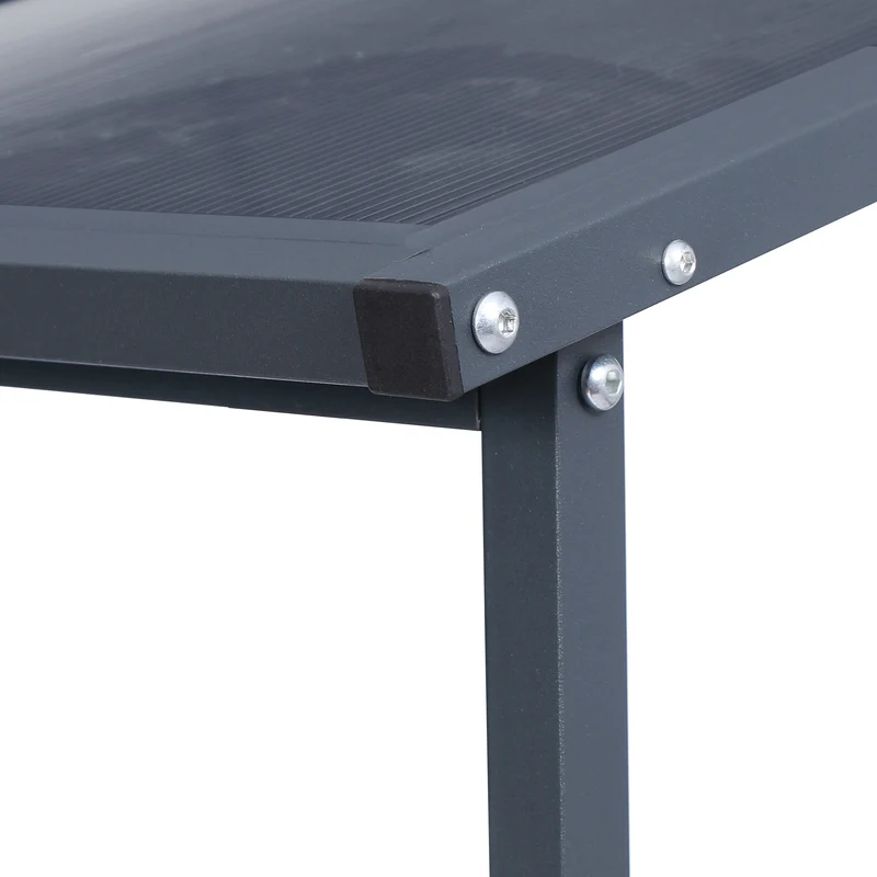 Metall Kaminholzregal 143x145x70 cm Anthrazit ML-Design
