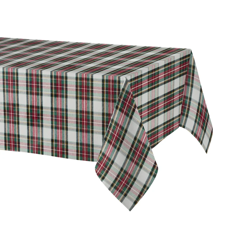 Tovaglia Antimacchia in Misto Cotone Tinto in Filo - Eidyn