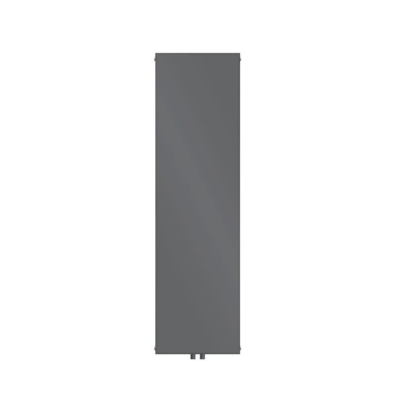 Badheizkörper Einlagig 1600x452 mm Anthrazit mit Mittelanschluss LuxeBath