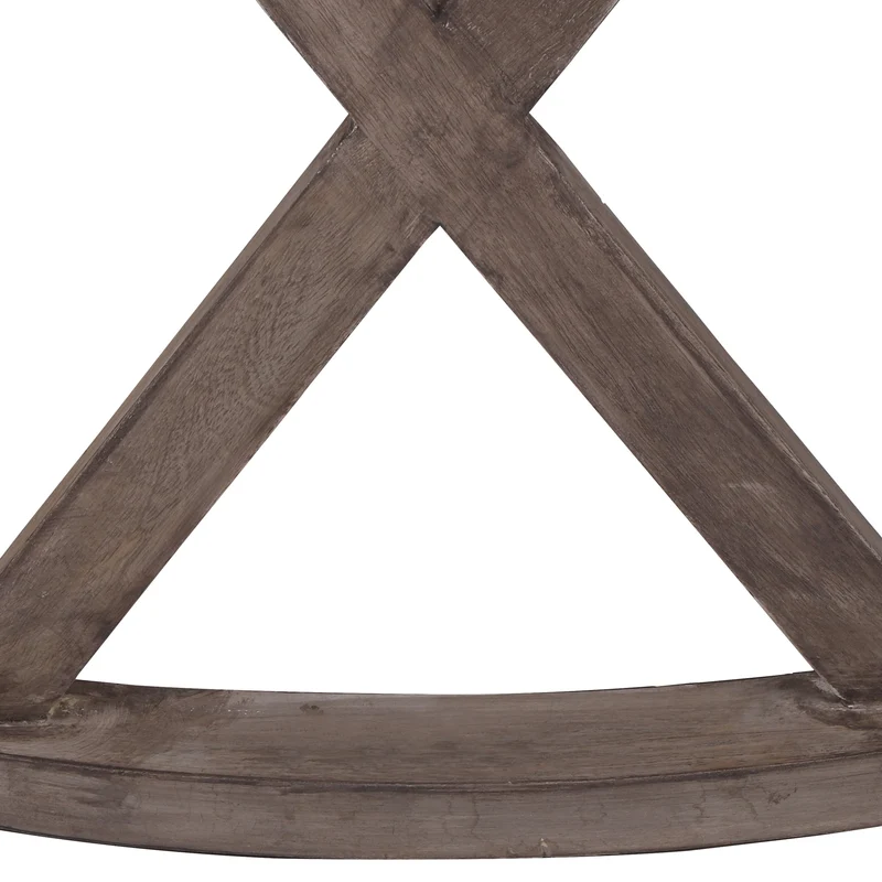 B-Ware Couchtisch Ø 100x45 cm Braun aus Mangoholz WOMO-Design