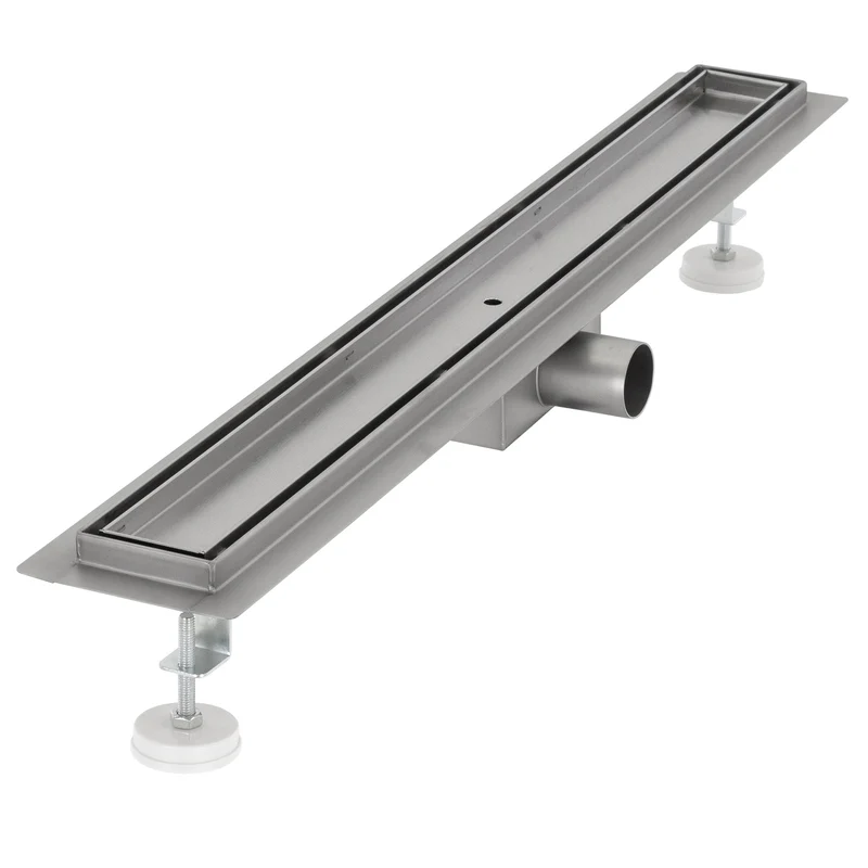 ML-Design Duschrinne befliesbar 80cm Silber aus Edelstahl