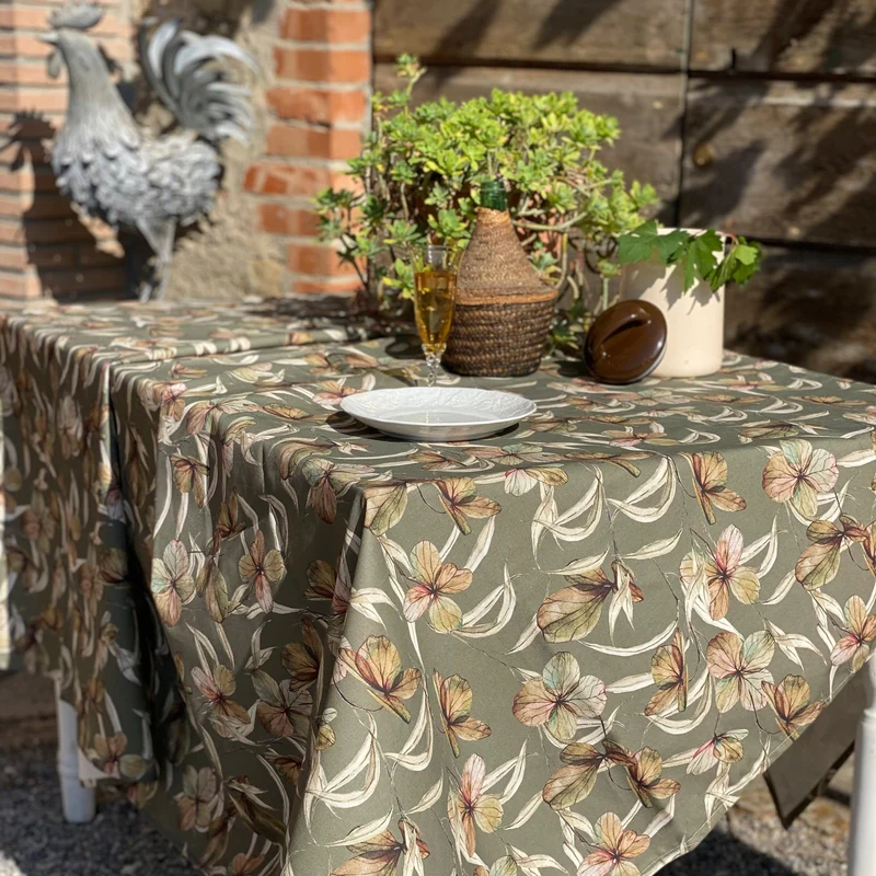 Tovaglia in Puro Cotone Fantasia Floreale - Febe