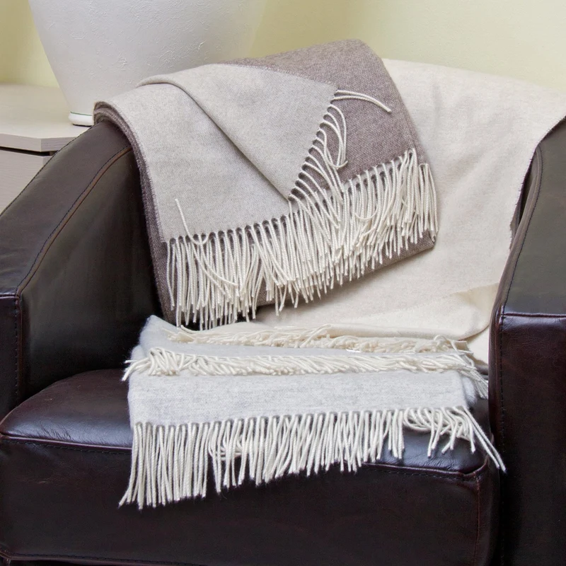 Plaid Double Face 100% Cashmere - Double