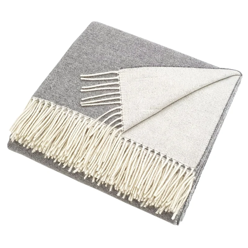 Plaid Double Face 100% Cashmere - Double