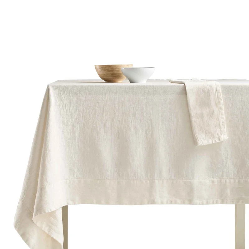 Tovaglia in puro Lino StoneWashed NO STIRO - Andromeda