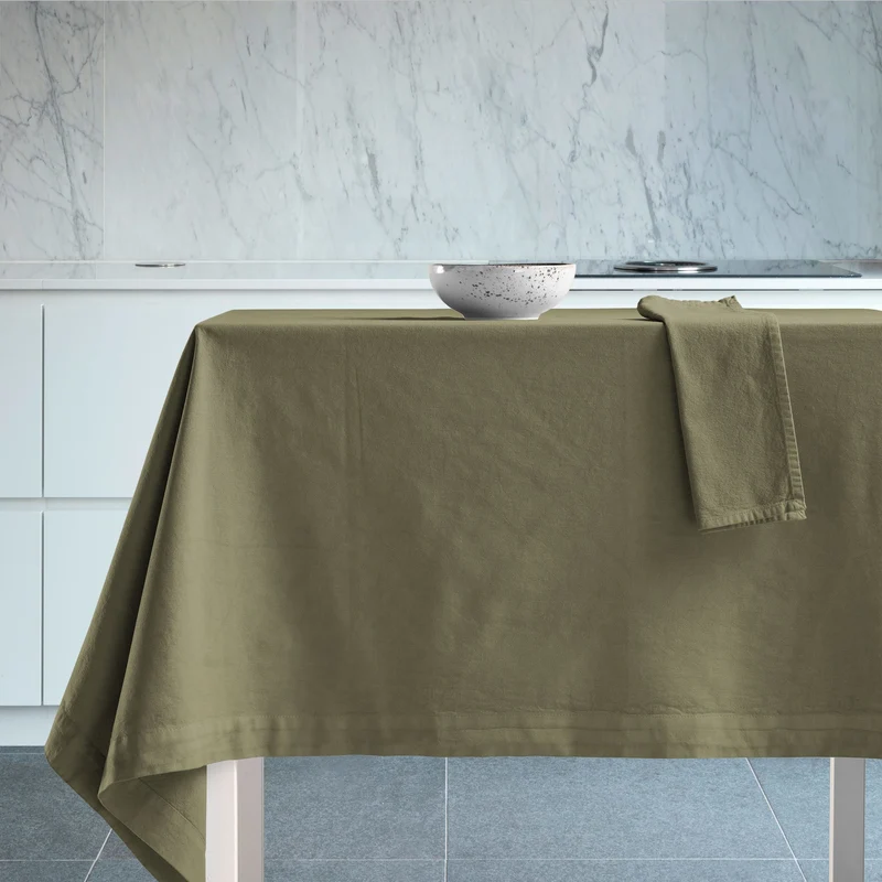 Tovaglia in Puro Cotone StoneWashed NO STIRO - Cales