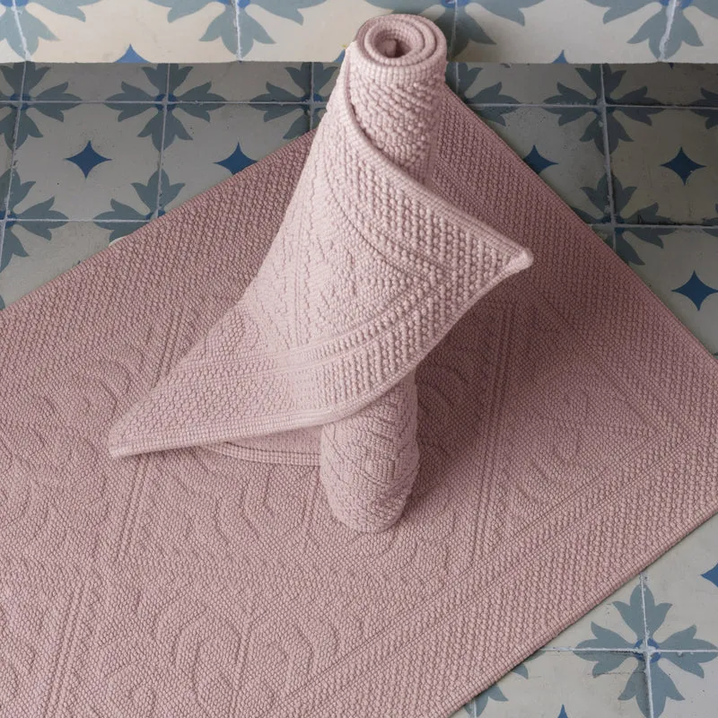 Tappeto in Puro Cotone con Motivo Jacquard - Enzo
