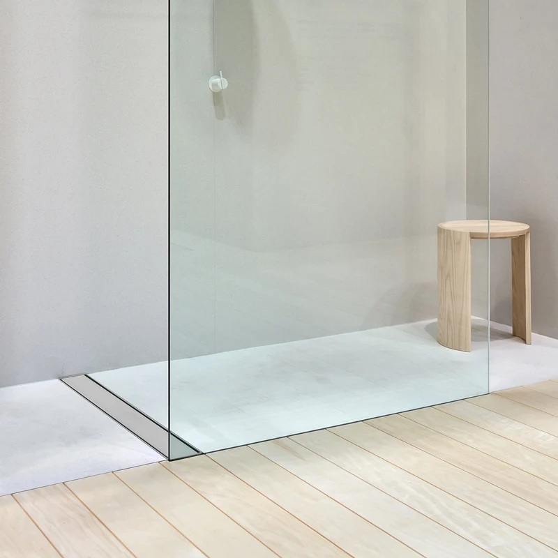 ML-Design Duschrinne geschlossen 70cm Silber aus Edelstahl
