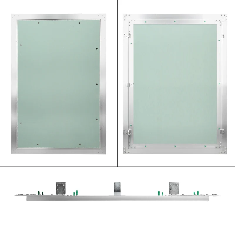 Revisionsklappe GK-Einlage 400x600 mm mit Rahmen aus Aluminium