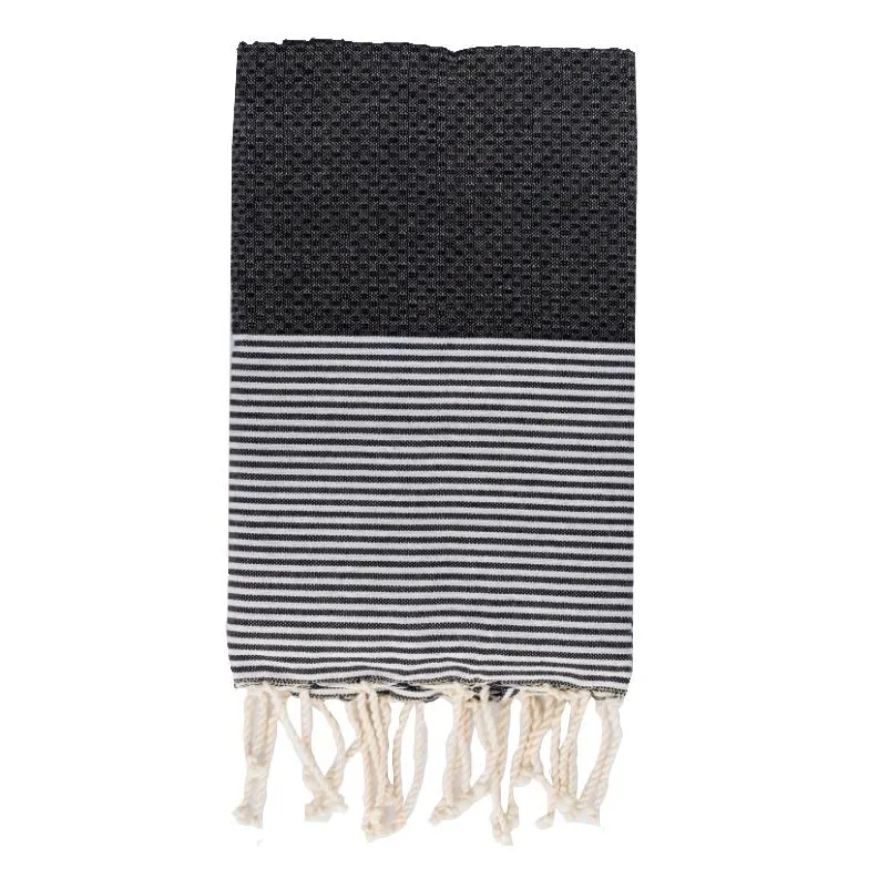 Telo Mare Fouta in Puro Cotone a Righe Strette - Tal