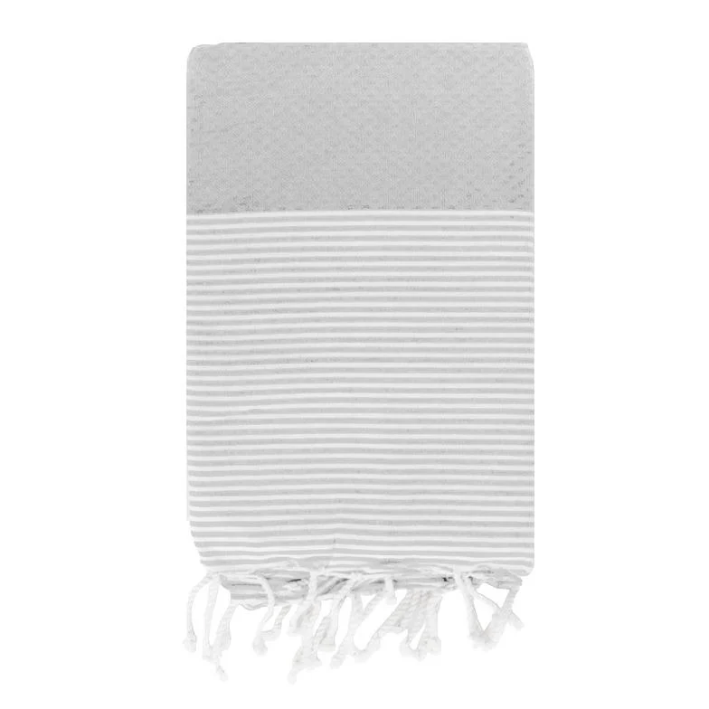Telo Mare Fouta in Puro Cotone a Righe Strette - Tal