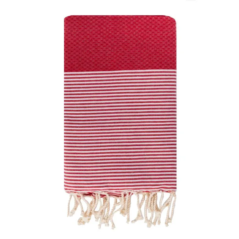 Telo Mare Fouta in Puro Cotone a Righe Strette - Tal